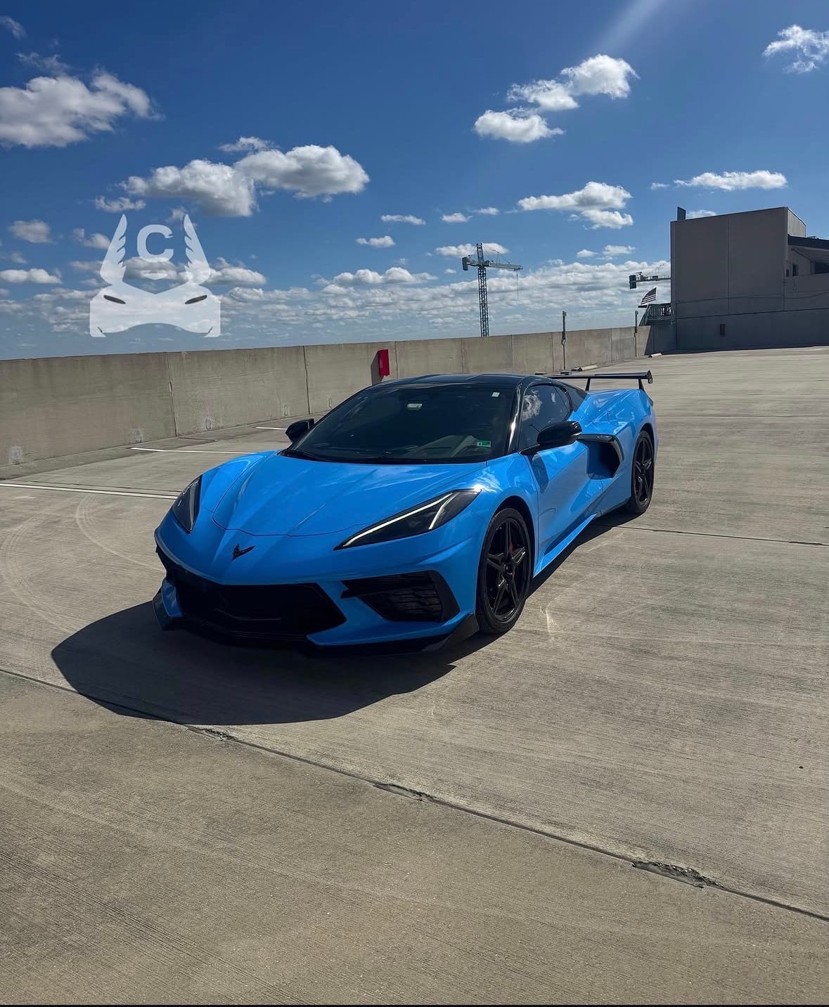 Chevrolet Corvette Blue 